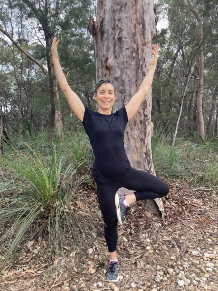 Marie Tree Pose Yoga